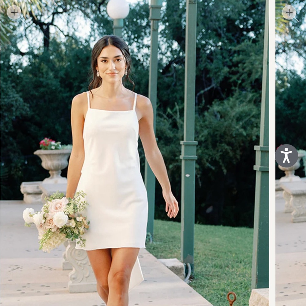 Revelry Steph Crepe Mini Dress